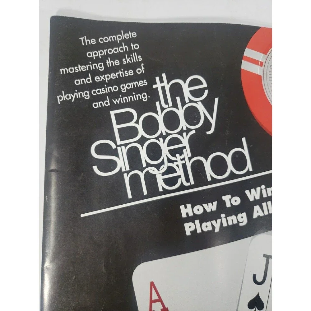 Bobby Singer Method Book How To Win Money Playing All Casino Games Vintage 1998